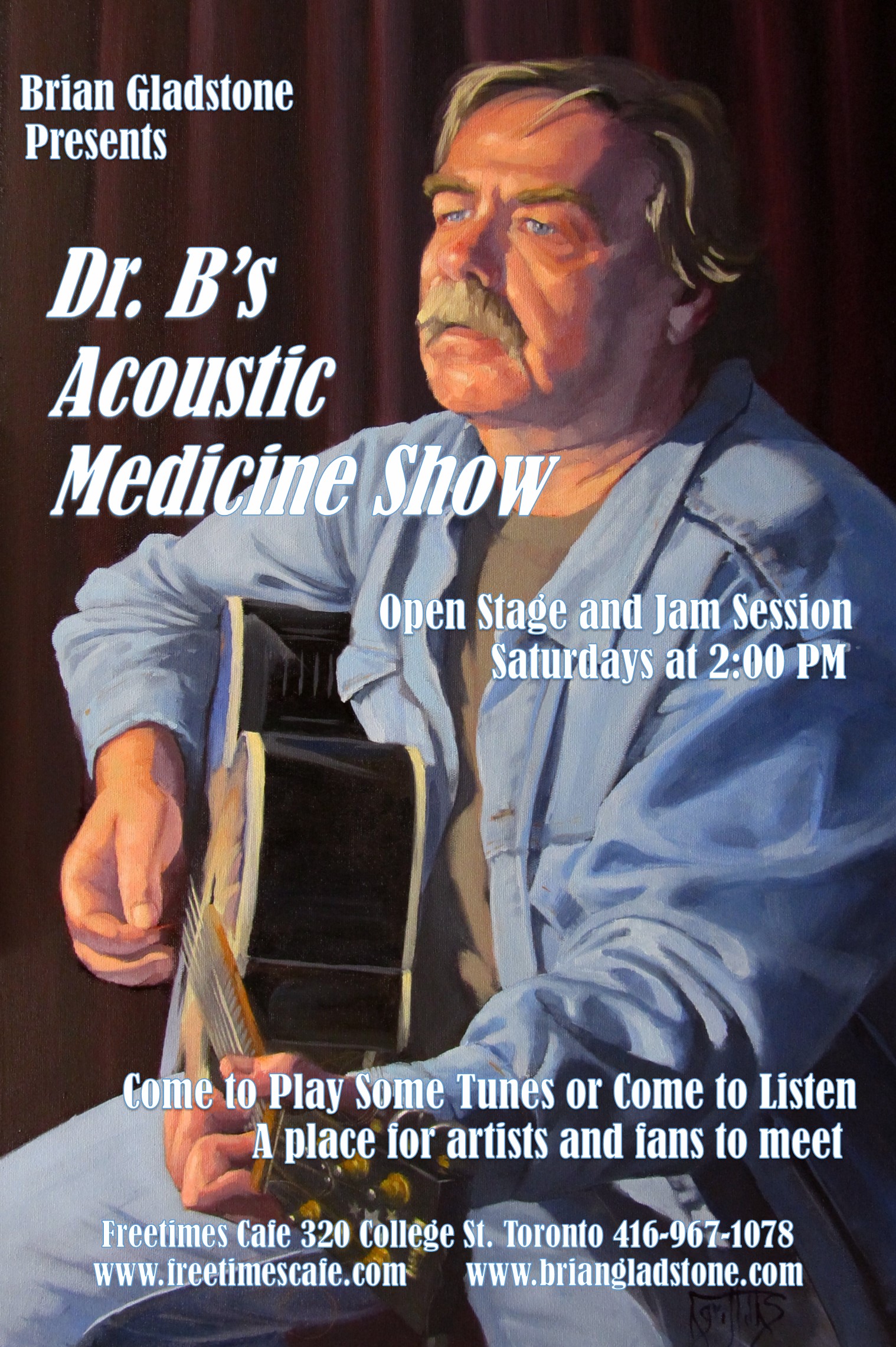 Another Exciting Episode of Dr. B’s Acoustic Medicine Show