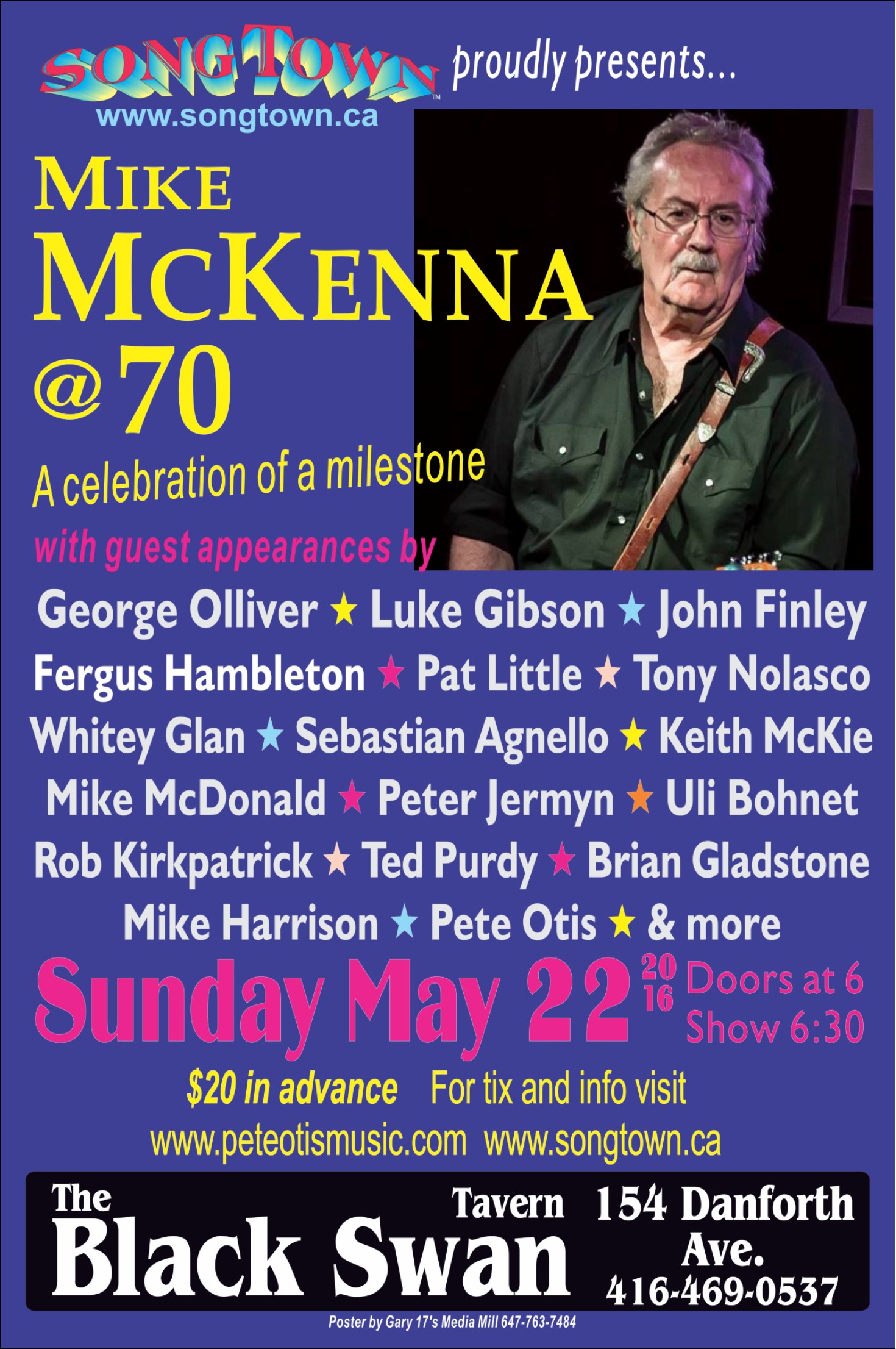 Playing Mike McKenna’s Birthday party