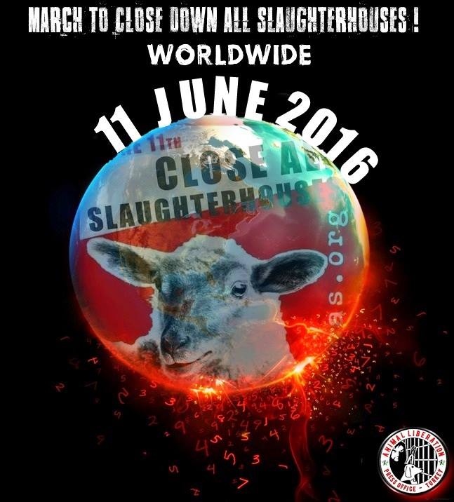 Protest March to Close Slaughter Houses June 11
