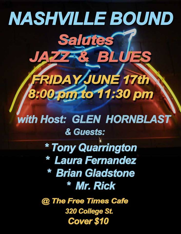 Nashville Bound Salute to Jazz and Blues June 17