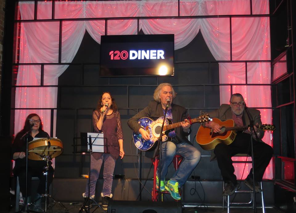 Brian Gladstone Band does the 120 Diner